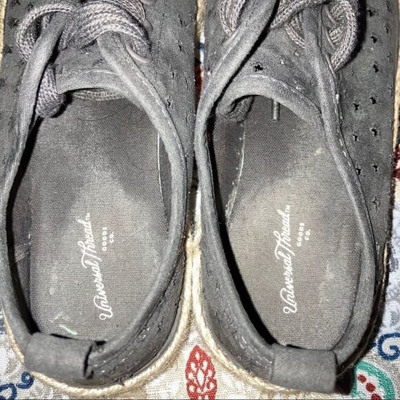 Universal Thread, Grey Jenna Star Espadrilles, Laser Cut Stars, Target Women’s 6 - Picture 8 of 9